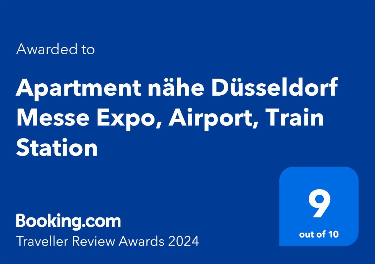 Apartment Naehe Duesseldorf Messe Expo, Airport, Train Station 뒤스부르크 외부 사진